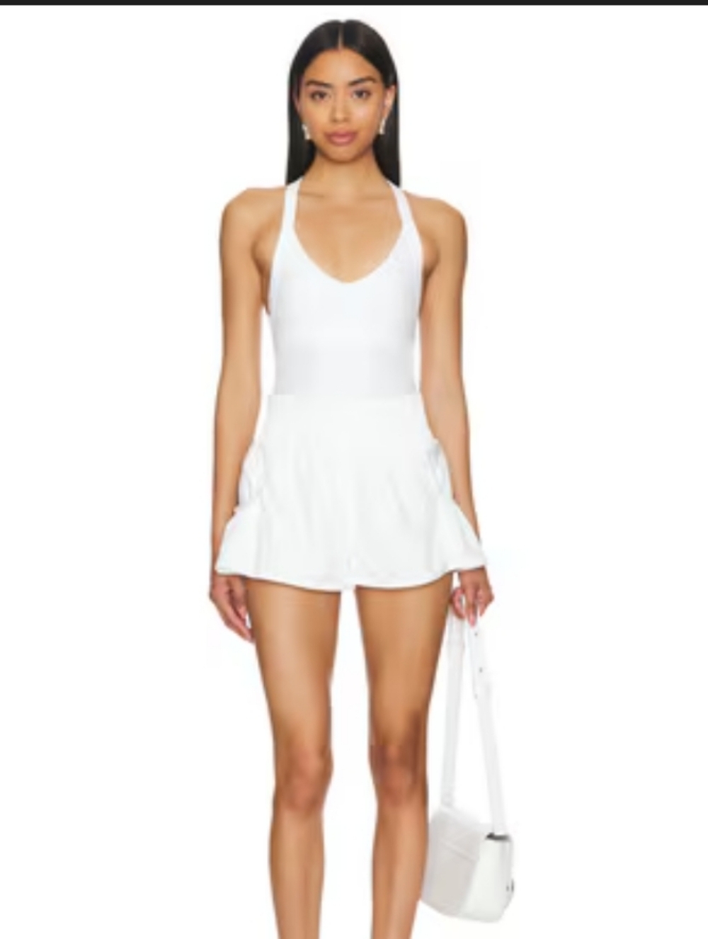 FP Movement X Revolve Get Your Flirt On Shortsie In White Size Med NWOT